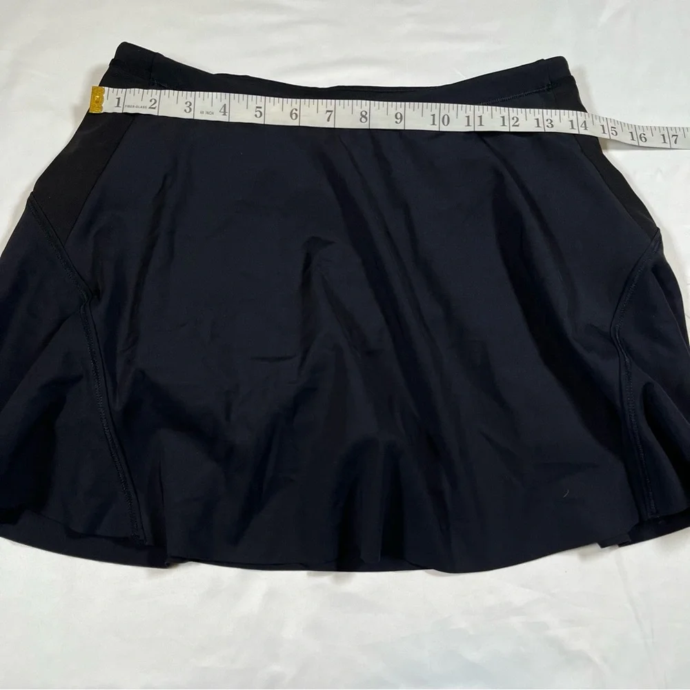 Athleta Match Point‎ Skort Womens Medium Black Tennis Golf XS
